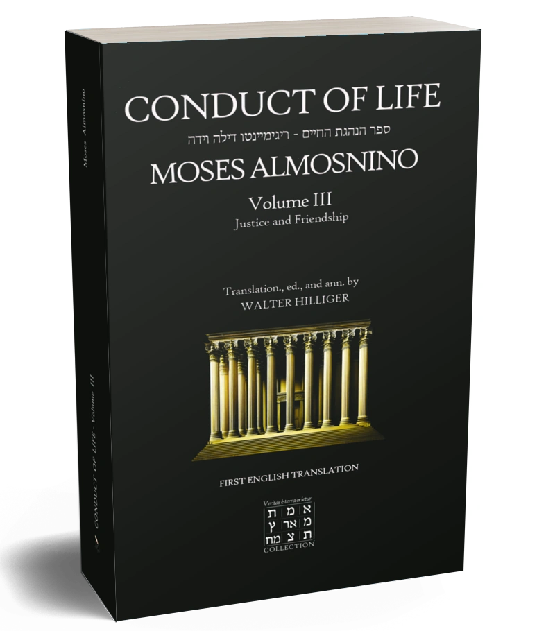 Book cover: Conduct of Life – Volume 3, by Moses Almosnino