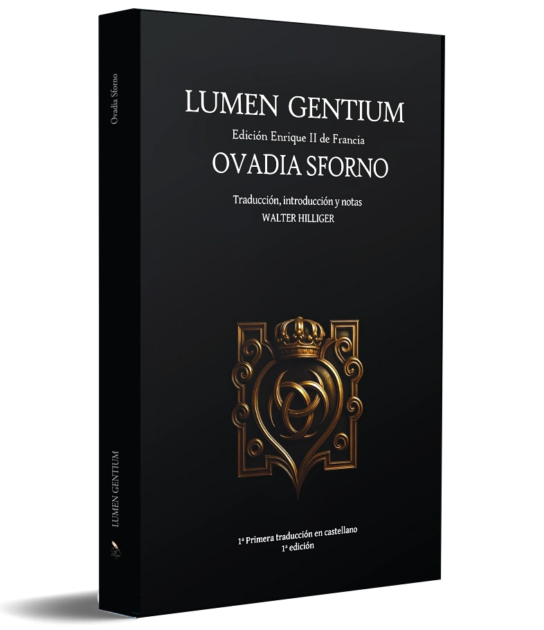 Portada: Lumen Gentium: Edición Enrique II de Francia, de Ovadia Ben Jacob Sforno